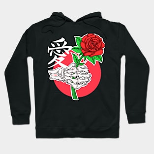 HandSkullFlower Hoodie